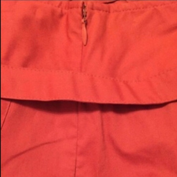 Ann Taylor LOFT Rust Pleated & Belted Skater Skirt, [Sz 8] - Picture 11 of 11
